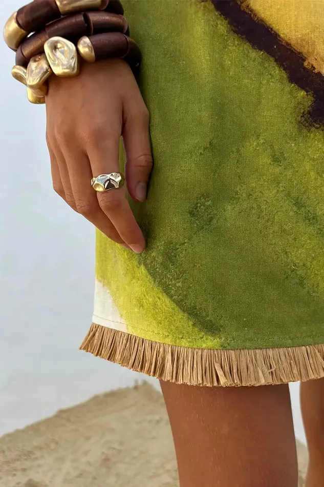 Never Fully Dressed Newness Green Ombre Deia Dress 8211 Women
