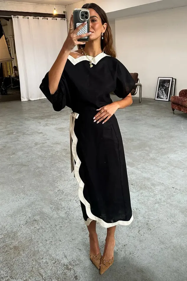 Never Fully Dressed Newness Mono Scallop Jaspre Skirt 8211 Women