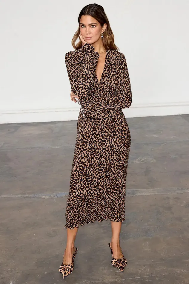 Never Fully Dressed Petite Leopard Celeste Dress Petite 8211 Women