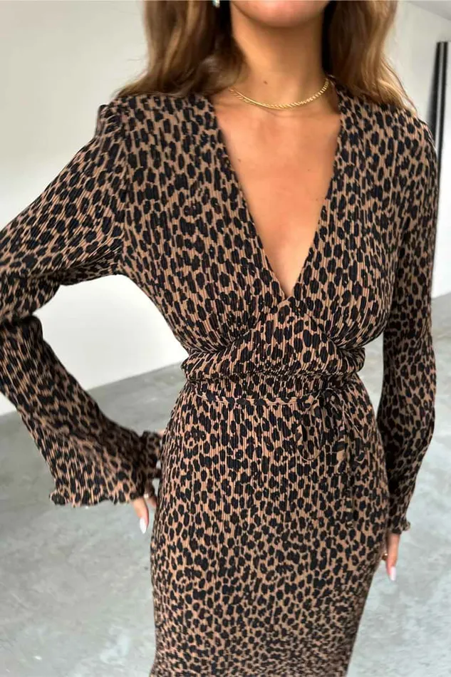 Never Fully Dressed Petite Leopard Celeste Dress Petite 8211 Women