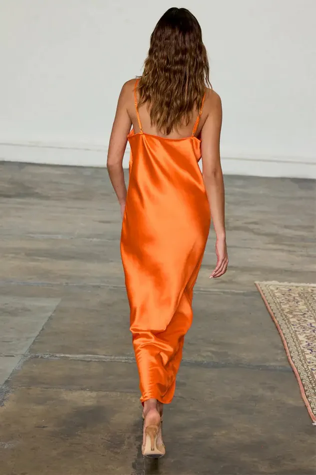 Never Fully Dressed Petite Orange Lily Dress Petite 8211 Women