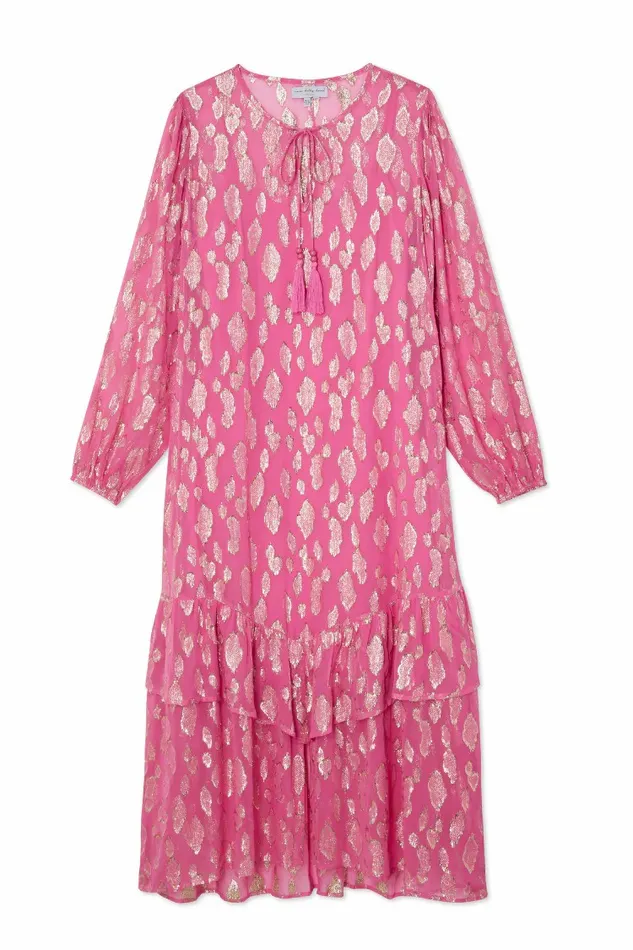 Never Fully Dressed Petite Pink Jacquard Harmony Dress Petite 8211 Women