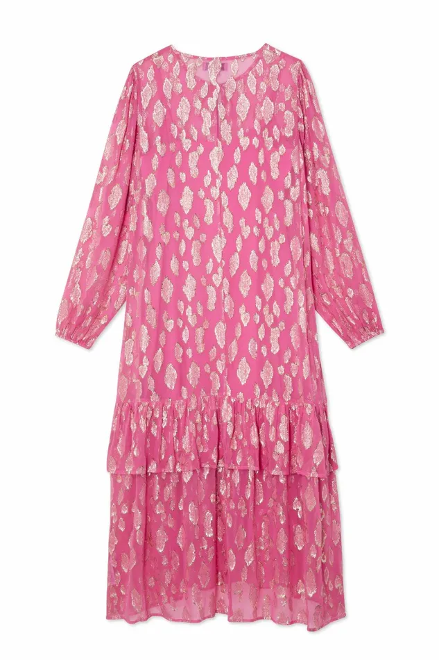Never Fully Dressed Petite Pink Jacquard Harmony Dress Petite 8211 Women
