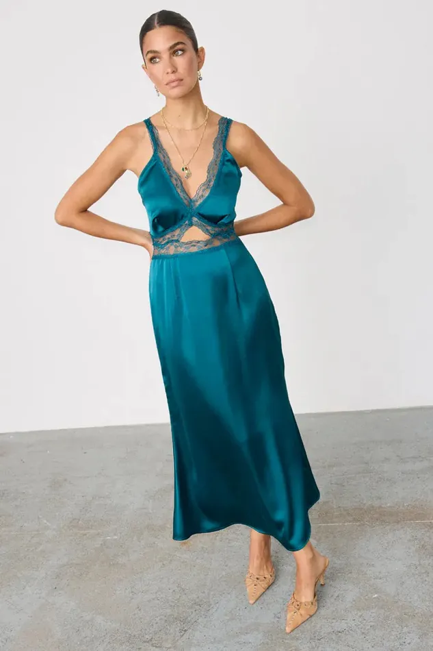 Never Fully Dressed Petite Teal Mimi Dress Petite 8211 Women