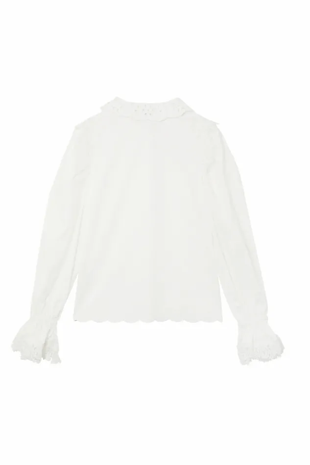 Never Fully Dressed Shirts White Sicily Shirt 8211 Women