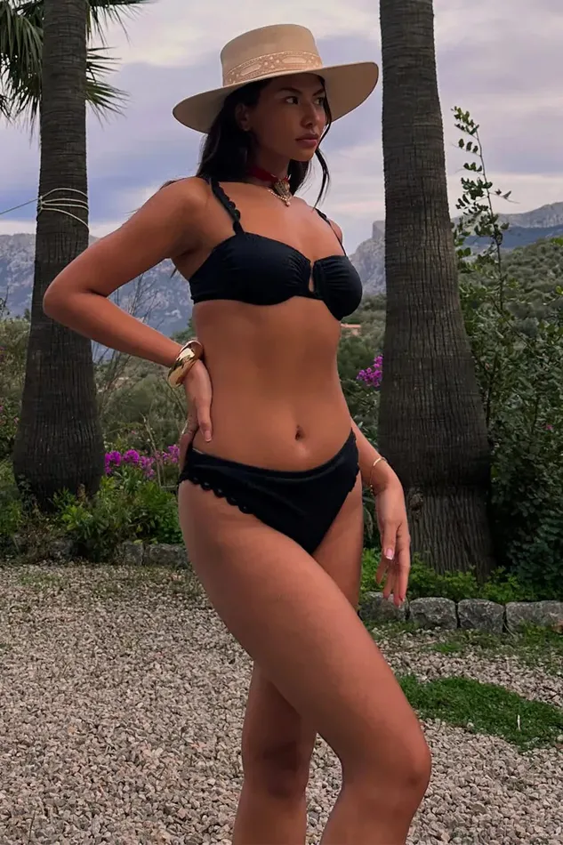 Never Fully Dressed Swim Broderie Black Bikini Brief 8211 Women