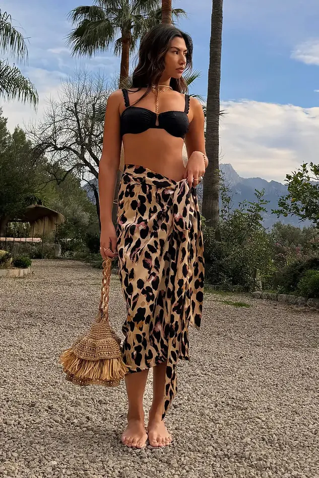 Never Fully Dressed Swim Broderie Black Bikini Top 8211 Women