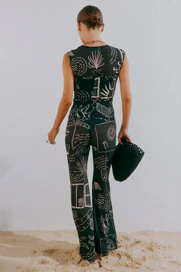 Never Fully Dressed Trousers and Shorts Mono Palma Mesh Trousers 8211 Women