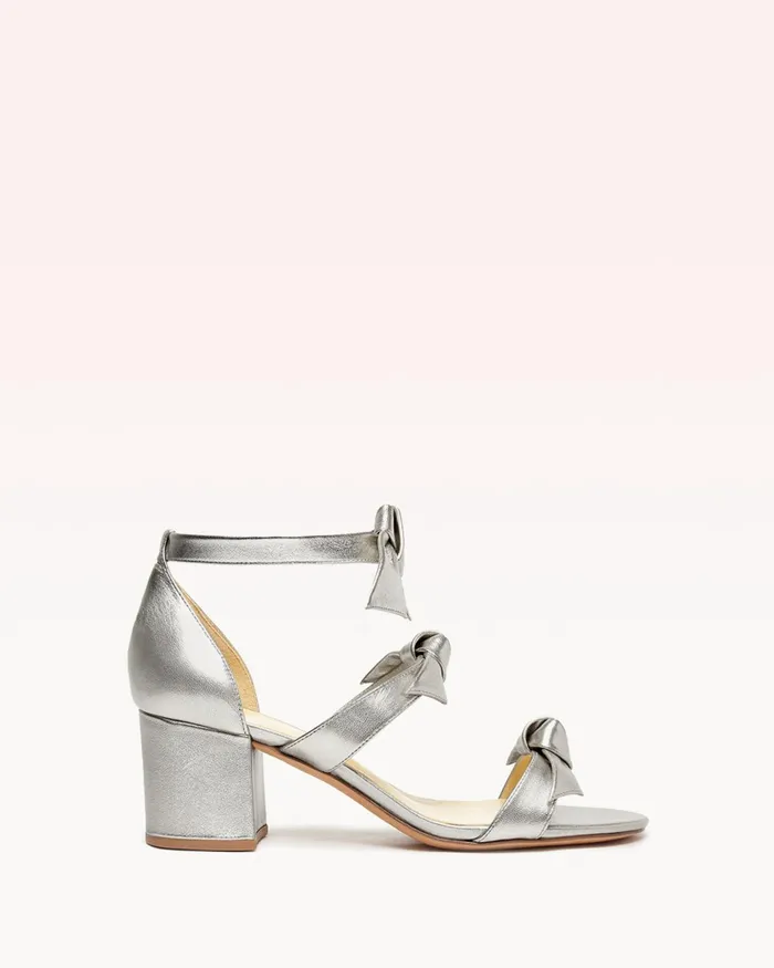 New Lolita 60 Metallic Silver Women Alexandre Birman Sandals