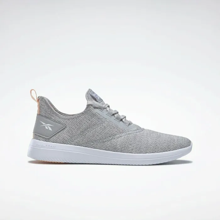 Nursing Shoes Womens Reebok PennyMoon Shoes Cold Grey 2 Aura Orange White