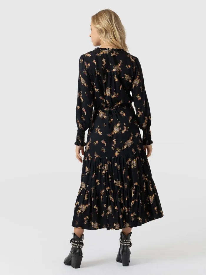 Olivia Zip Up Dress 8211 Highland Paisley Highland Paisley Women Saint And Sofia Dresses