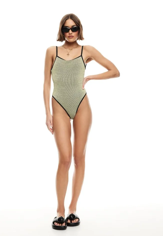 One Pieces Women Lioness Fashion MADEMOISELLE ONE PIECE Yellow