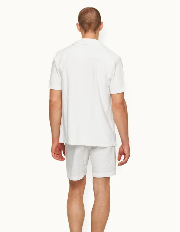 Orlebar Brown Day Shorts Men Ambrose Washed Buttercup