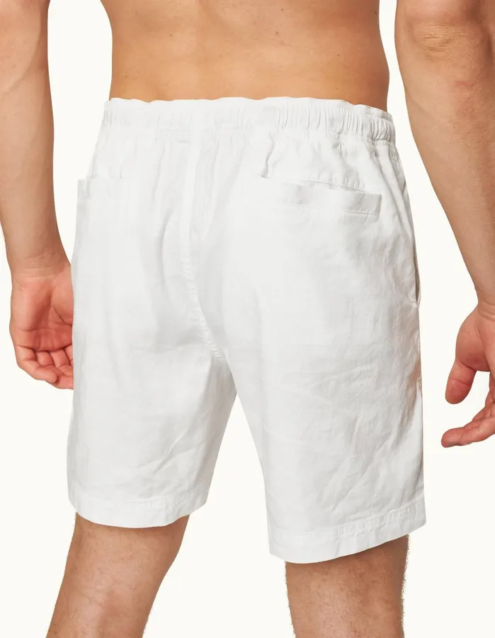 Orlebar Brown Day Shorts Men Ambrose Washed Buttercup