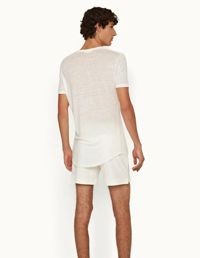 Orlebar Brown Day Shorts Men Bulldog Corduroy Sea Mist