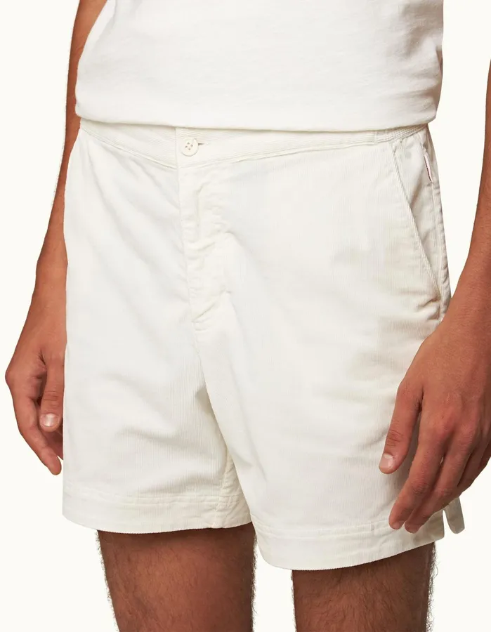 Orlebar Brown Day Shorts Men Bulldog Corduroy Sea Mist