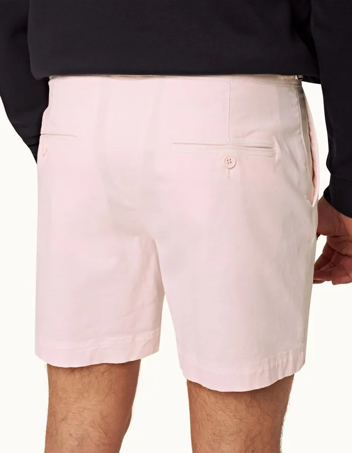 Orlebar Brown Day Shorts Men Bulldog StretchCotton Rose