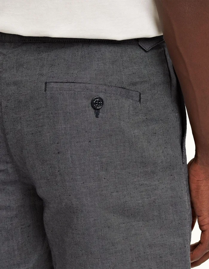 Orlebar Brown Day Shorts Men Harrop Linen Navy