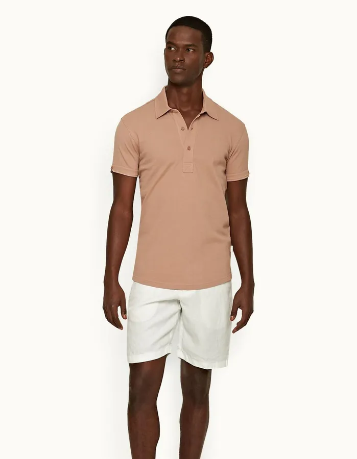 Orlebar Brown Day Shorts Men Norwich Linen White