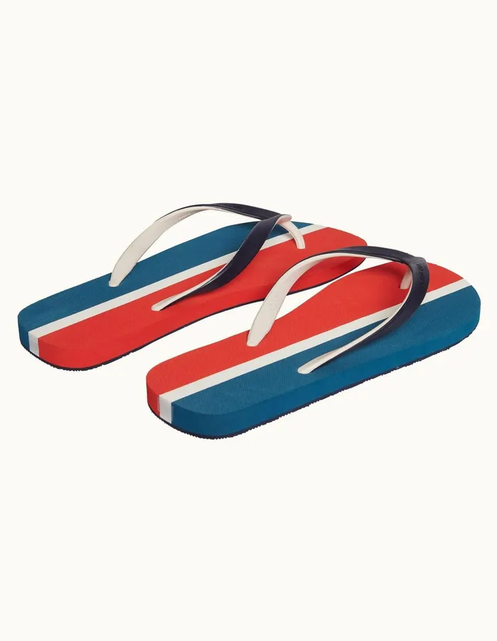 Orlebar Brown Footwear Men Haston Stripe Navywhite Sand