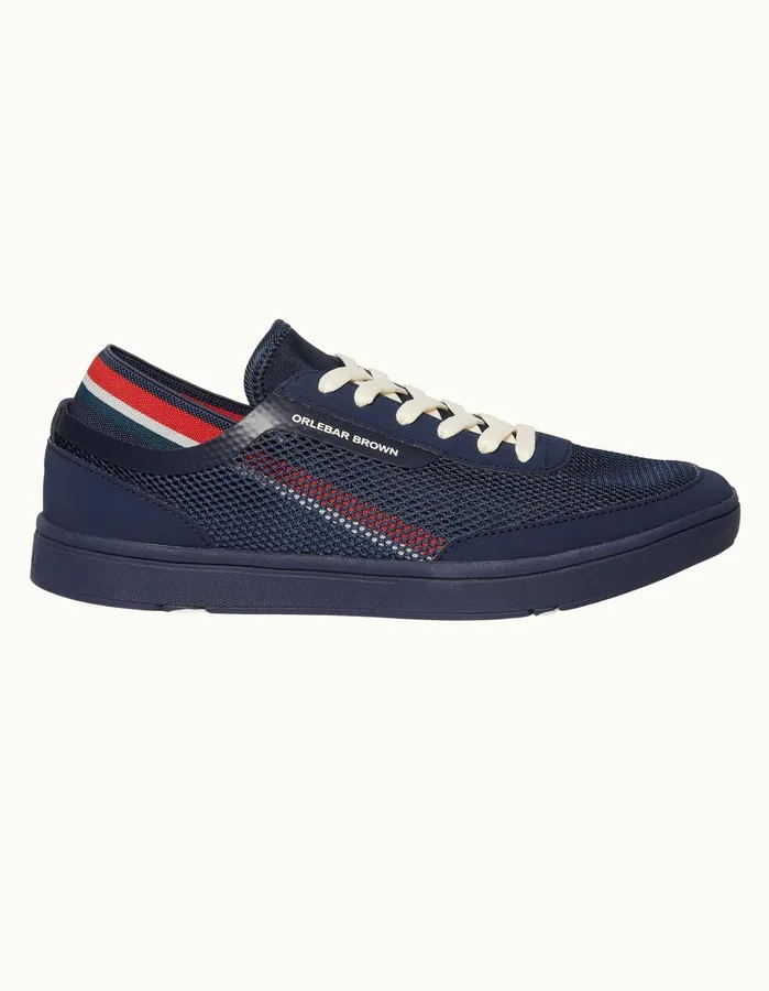 Orlebar Brown Footwear Men Larson Stripe Navy