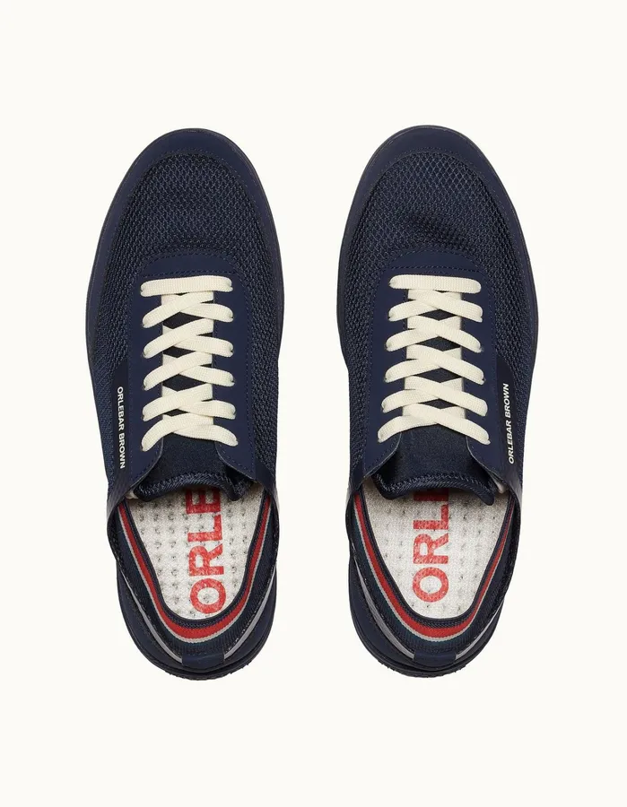 Orlebar Brown Footwear Men Larson Stripe Navy