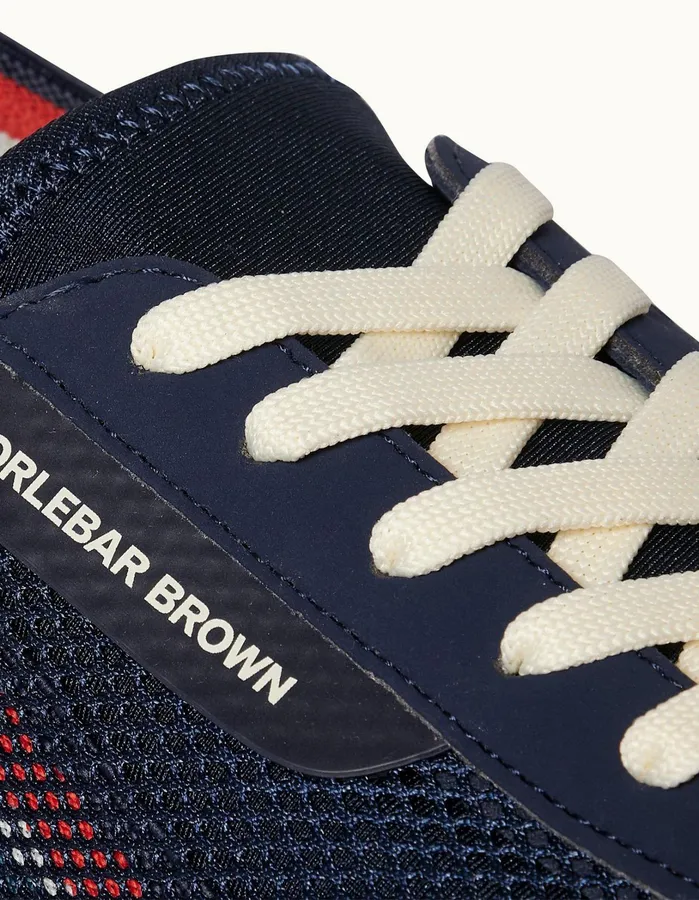 Orlebar Brown Footwear Men Larson Stripe Navy