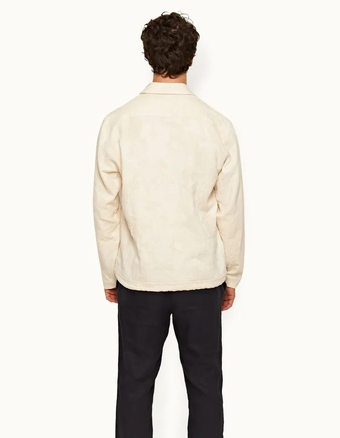 Orlebar Brown Jackets and Outerwear Men Oglio White Sand