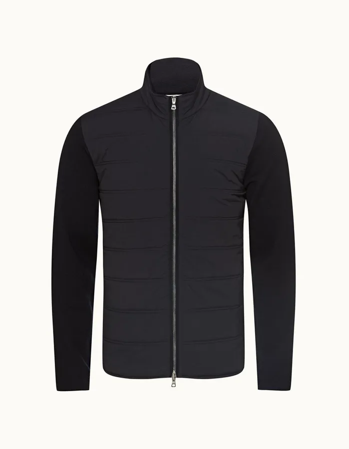 Orlebar Brown Jackets and Outerwear Men Terence Merino Night Iris