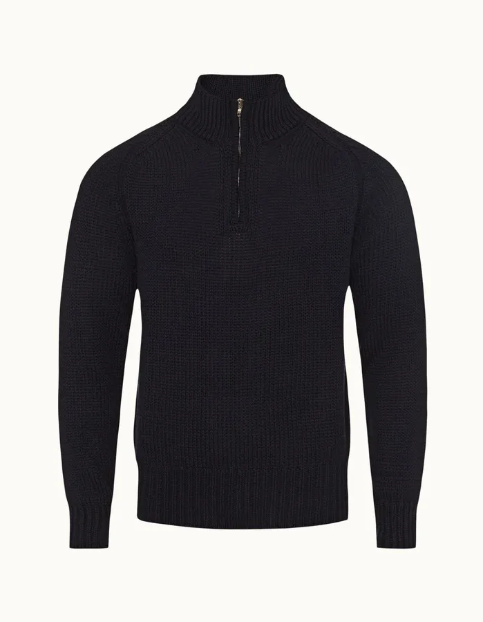Orlebar Brown Knitwear Men Lennard Night Iris