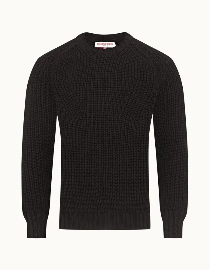 Orlebar Brown Knitwear Men Lipen Black