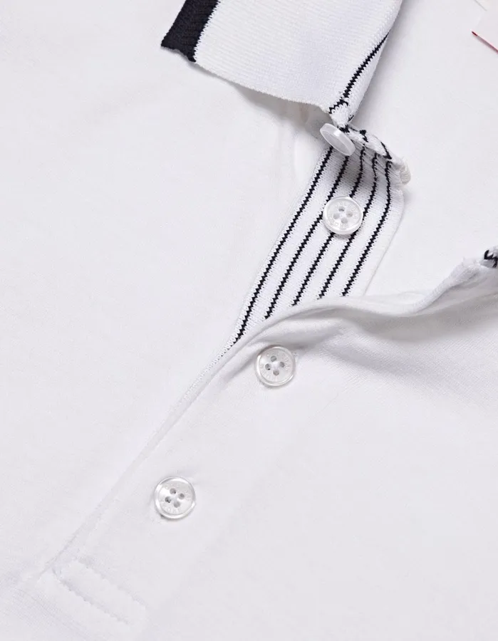 Orlebar Brown Polo Shirts Men Dominic White