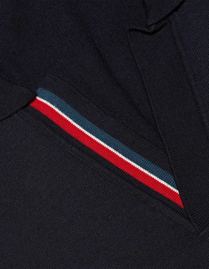 Orlebar Brown Polo Shirts Men Horton Stripe Navy
