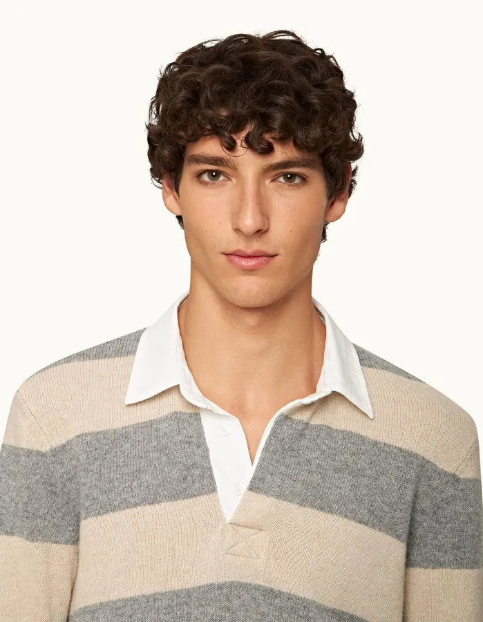 Orlebar Brown Polo Shirts Men Legris Granite