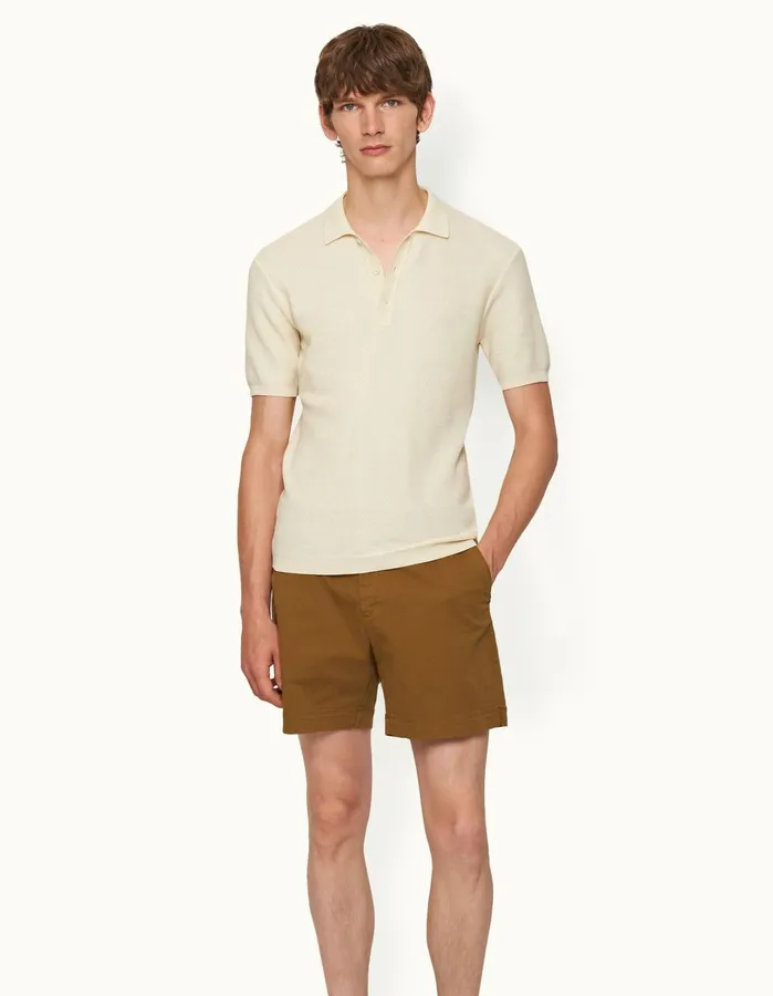 Orlebar Brown Polo Shirts Men Maranon Sea Mist