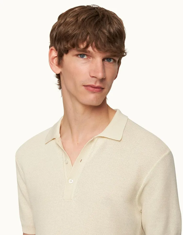 Orlebar Brown Polo Shirts Men Maranon Sea Mist