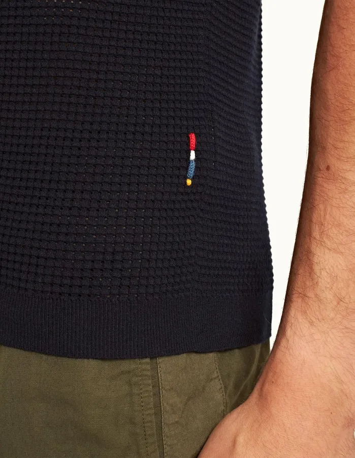 Orlebar Brown Polo Shirts Men Roddy Night Iris
