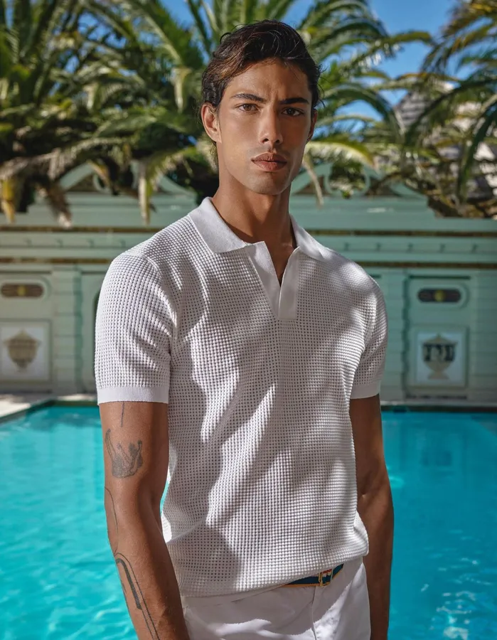 Orlebar Brown Polo Shirts Men Roddy White