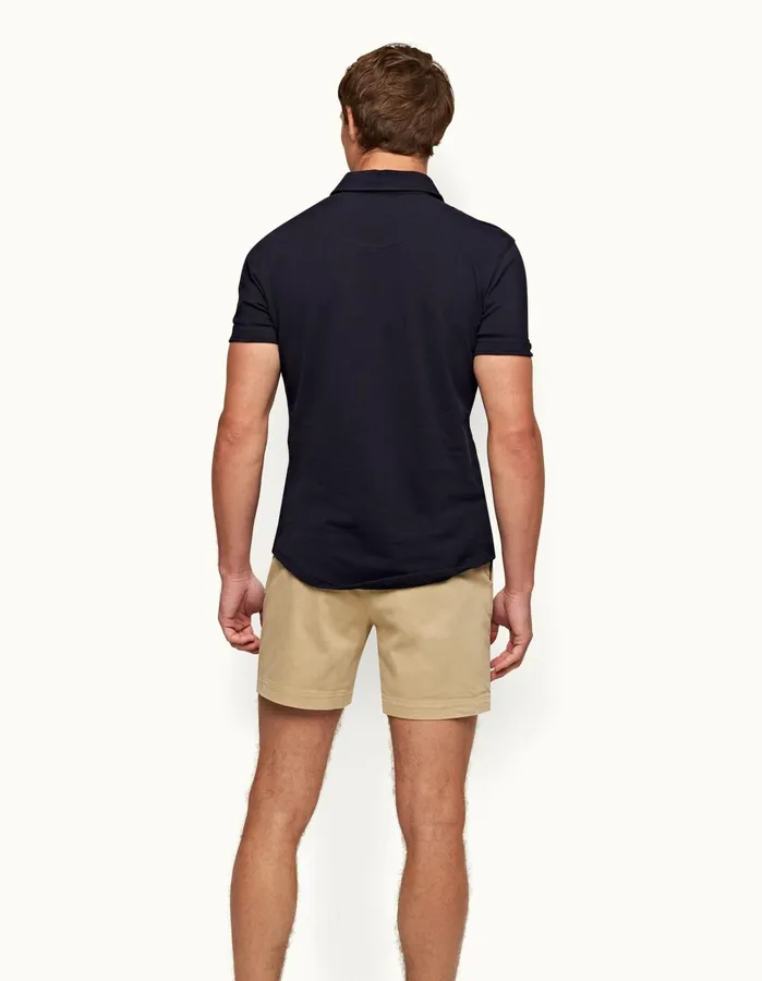 Orlebar Brown Polo Shirts Men Sebastian Navy