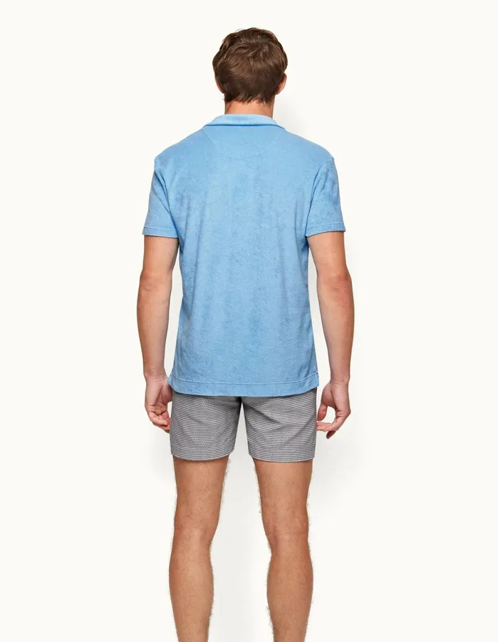 Orlebar Brown Polo Shirts Men Terry Towelling Riviera
