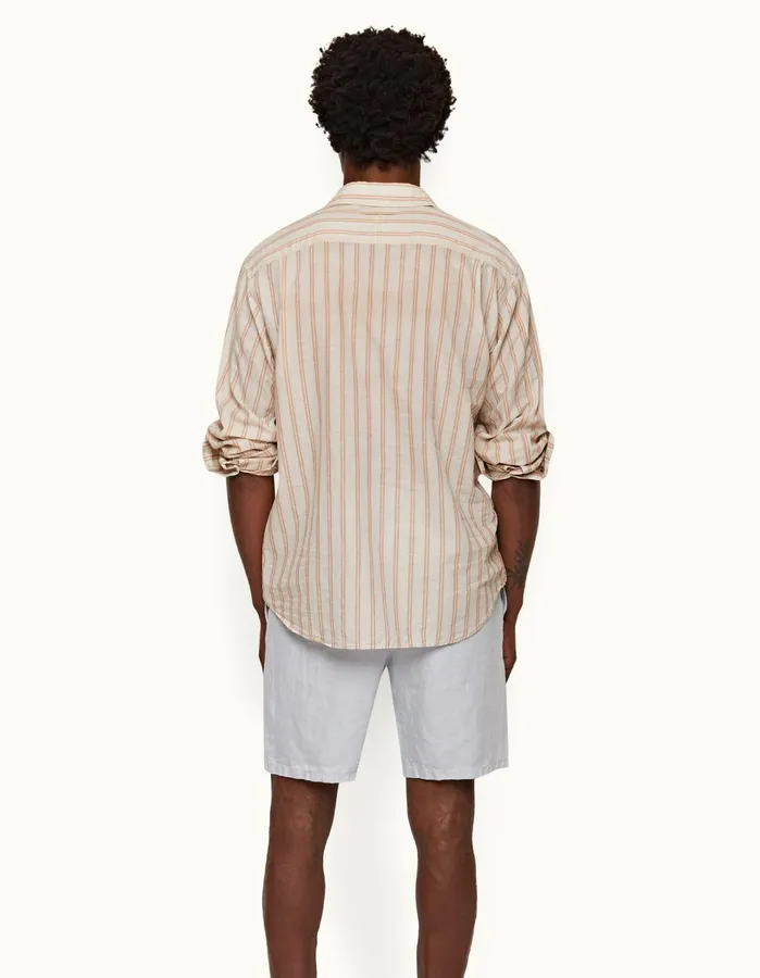Orlebar Brown Shirts Men Grasmoor Sandbarwhite