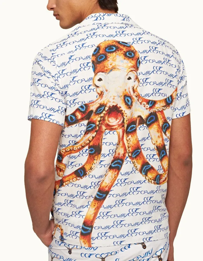 Orlebar Brown Shirts Men Travis Octopussy