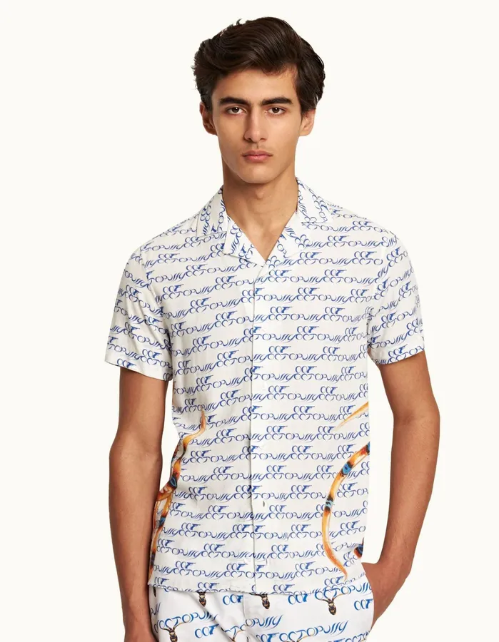 Orlebar Brown Shirts Men Travis Octopussy