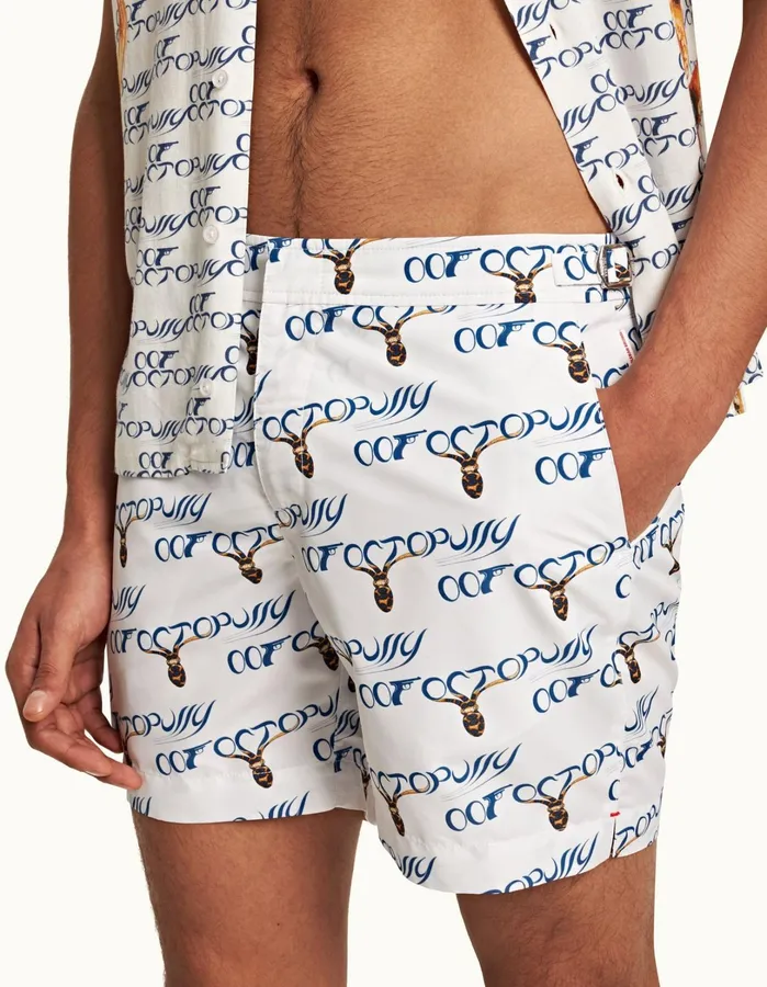 Orlebar Brown Swim Shorts Men Bulldog 007 Octopussy Repeat