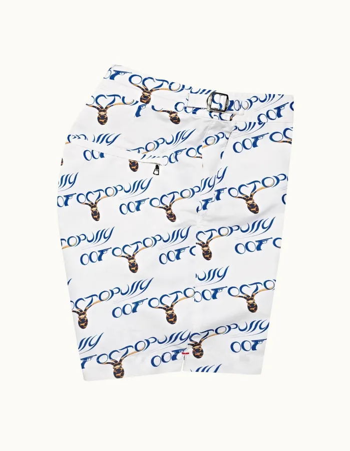 Orlebar Brown Swim Shorts Men Bulldog 007 Octopussy Repeat
