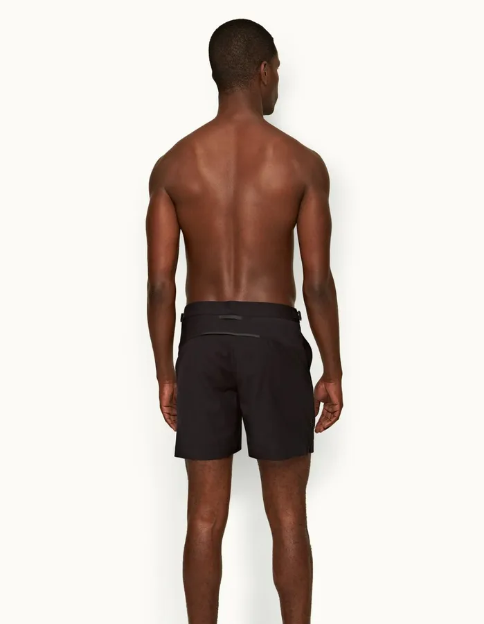 Orlebar Brown Swim Shorts Men Bulldog Bonded Merino Night Iris