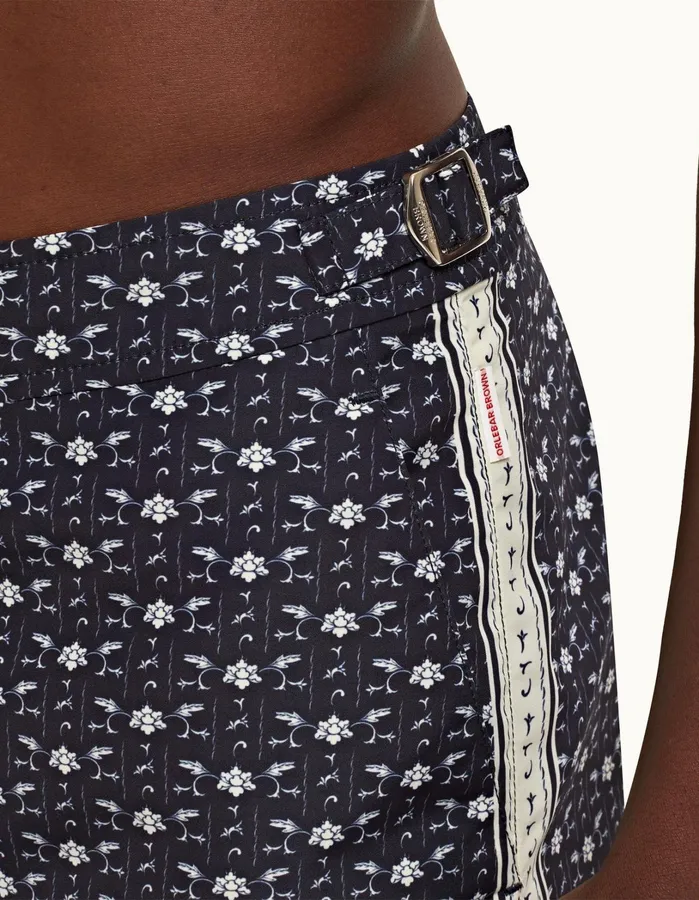 Orlebar Brown Swim Shorts Men Bulldog Dark Sapphiresea Mist