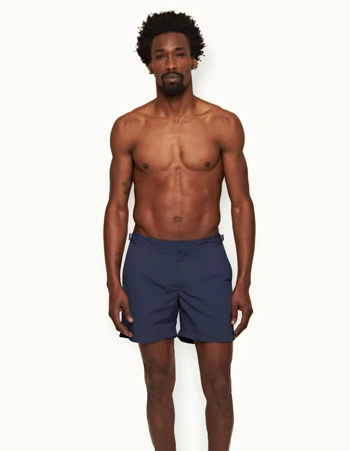 Orlebar Brown Swim Shorts Men Bulldog Lagoon Blue