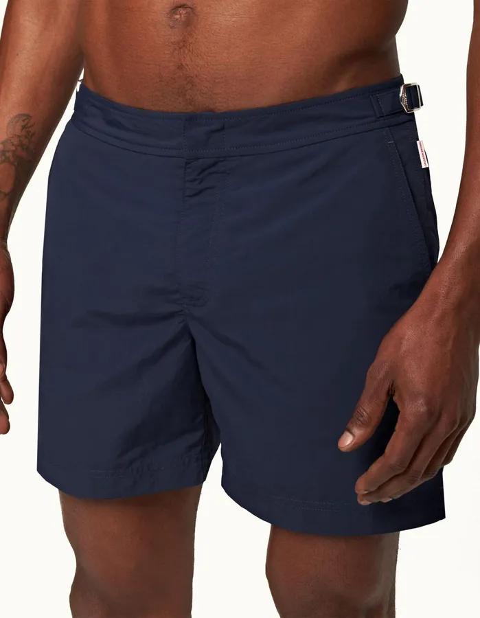 Orlebar Brown Swim Shorts Men Bulldog Lagoon Blue
