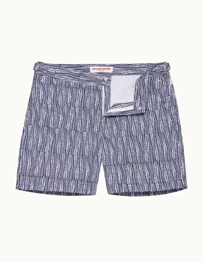 Orlebar Brown Swim Shorts Men Bulldog Lagoon Bluewhite